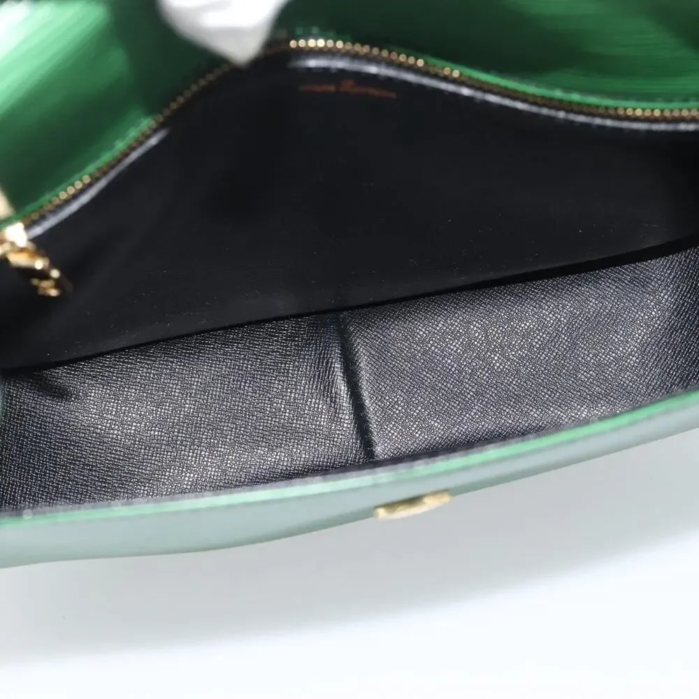 Louis Vuitton Epi Saint Cloud GM Shoulder Bag Green